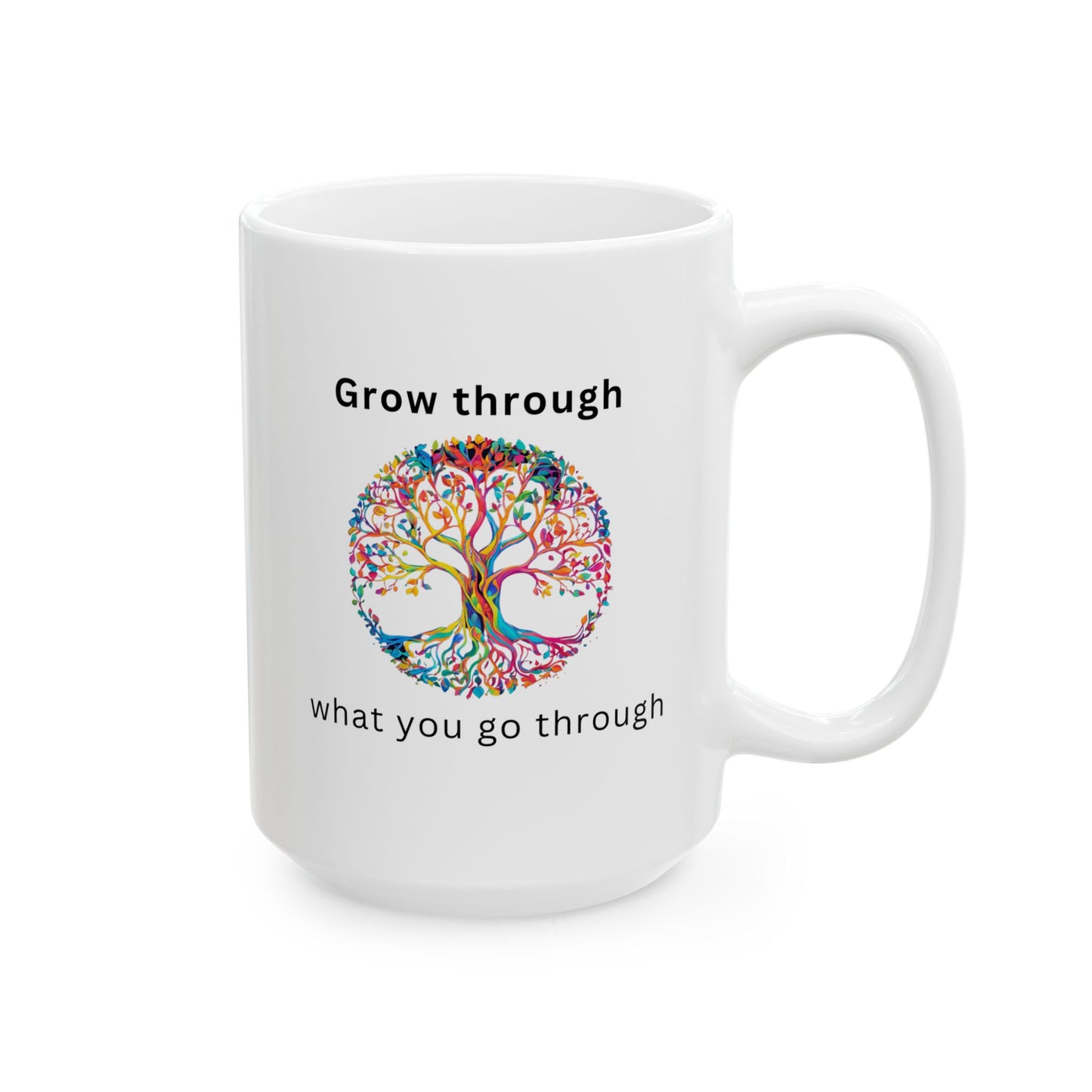 Inspirational Ceramic Mug, Tree of Life