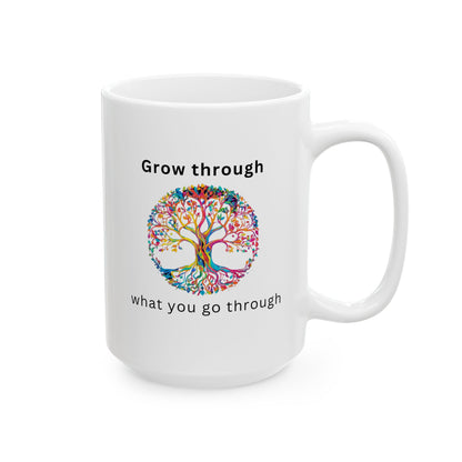 Inspirational Ceramic Mug, Tree of Life