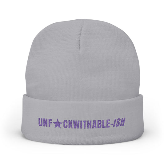 UNF★CKWITHABLE-ISH Embroidered Beanie