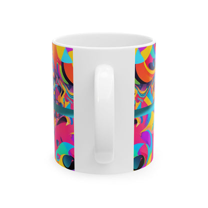 Keramiktasse mit TikTok-Motiv