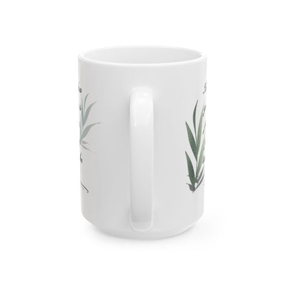 Inspirational Ceramic Mug, Your Shadow