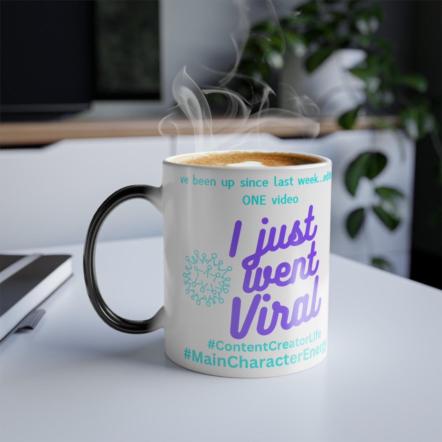 TikTok Inspired Color Changing Mug, I Just Went Viral