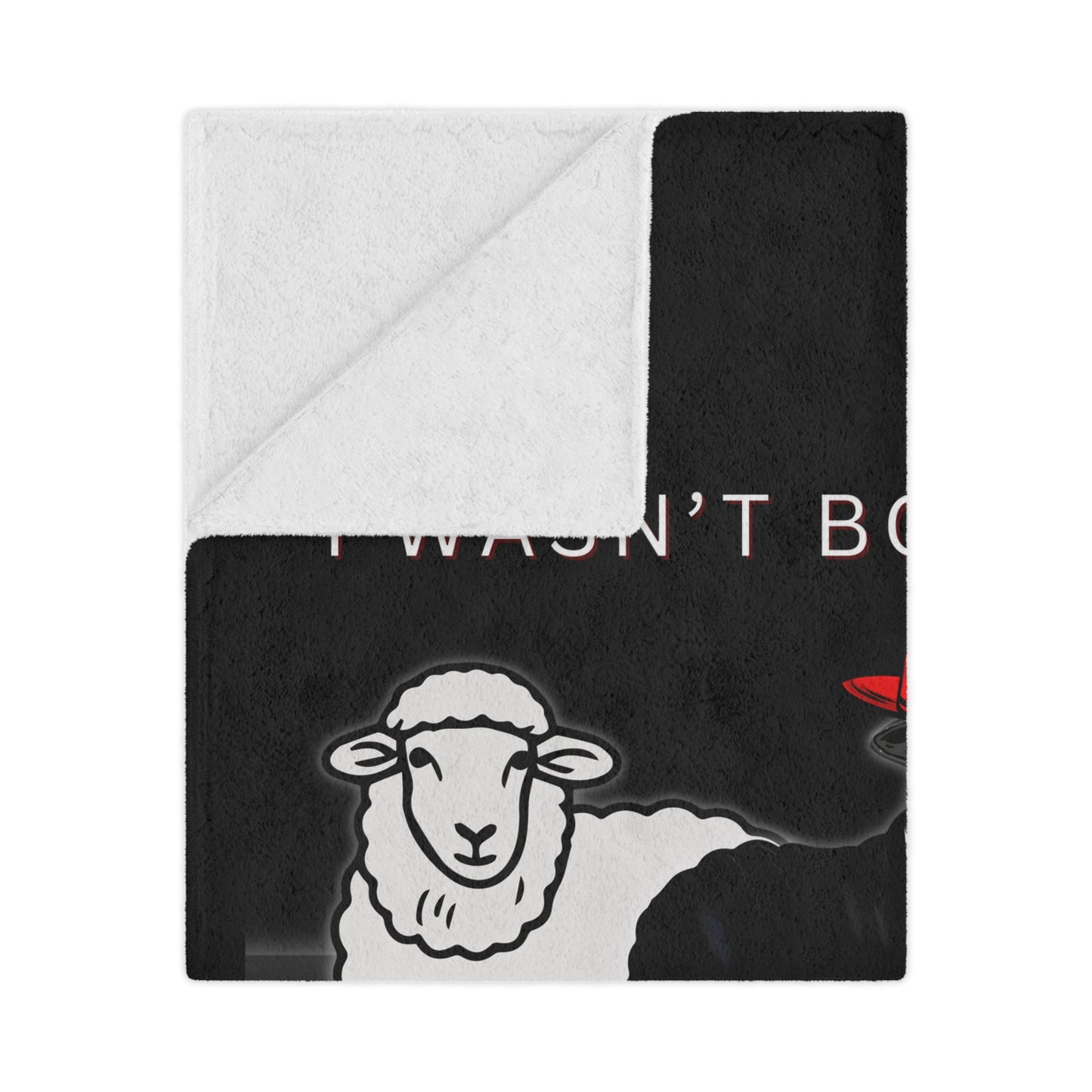 Black Sheep Bundle - Born to Disrupt Edition, Soft AF Minky Blanket + Matching Journal