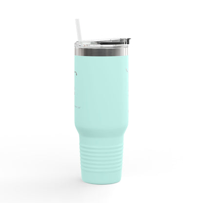 The Bean Lux™ Premium Insulated Travel Mug 40oz, "Faith"- 5 Colors