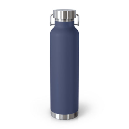 The Bean Lux™ Premium Water Bottle, Copper Vacuum Insulated 22oz - Stylish + Functional, 3 Colors