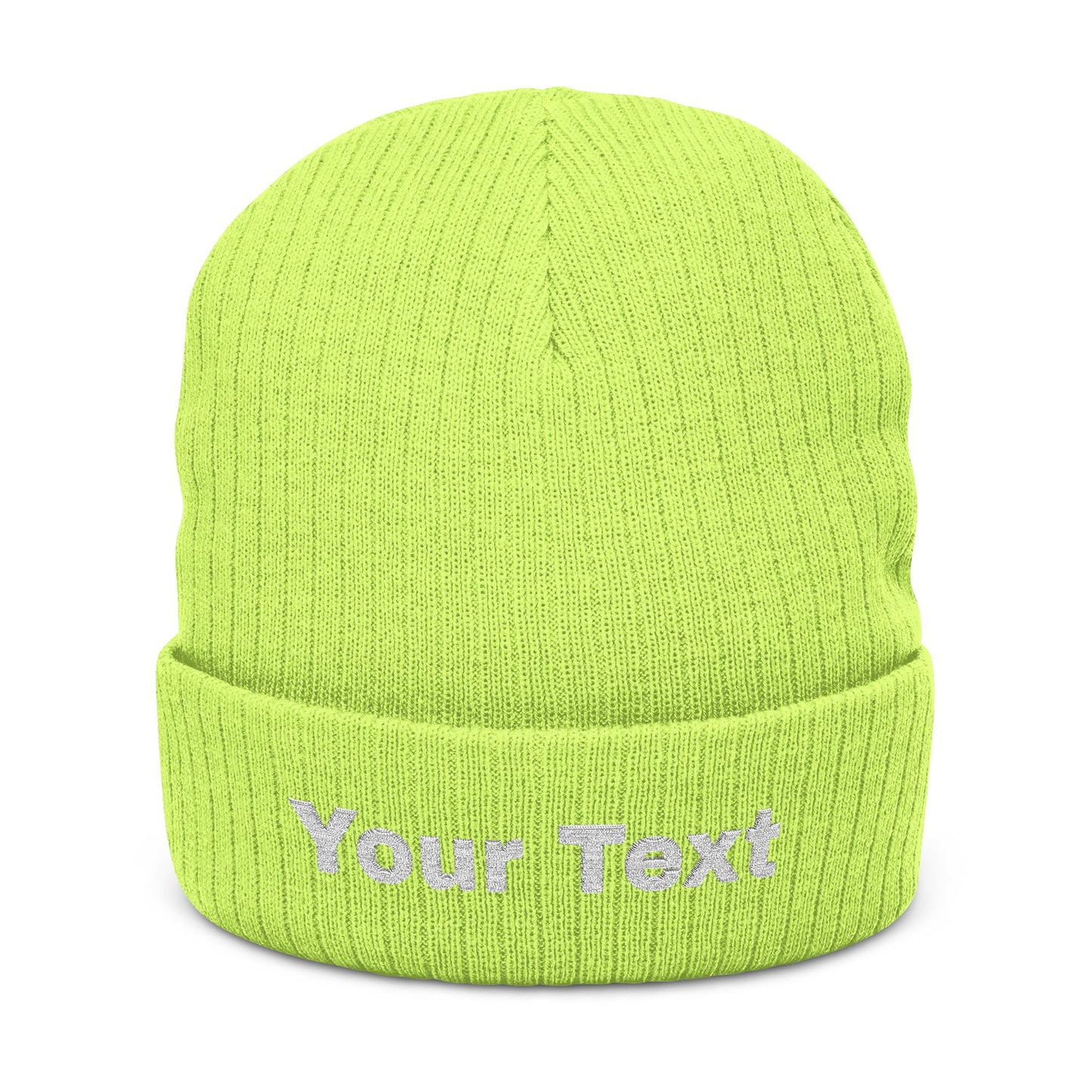 Custom Text Beanie - Say Less (Wear It Loud), 7 Colors