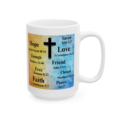 Keramiktasse „Spiritualität“