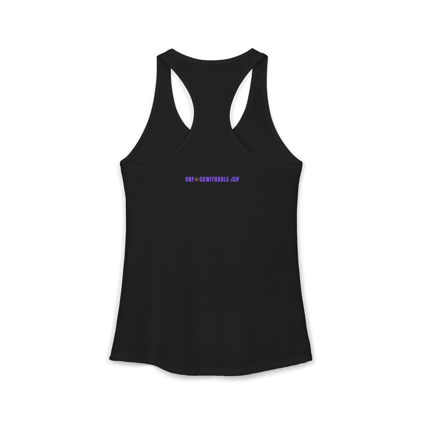 UNF★CKWITHABLE-ISH™ Women's Racerback Tank, 3 Colors Leopard Star