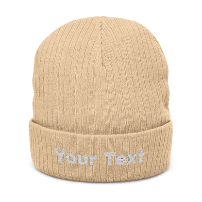 Custom Text Beanie - Say Less (Wear It Loud), 7 Colors