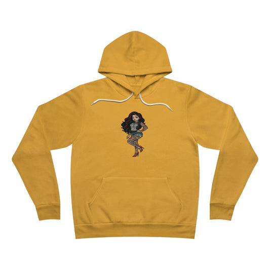 Unisex Hoodie, Medium Weight With Sexy & Savage Tattooed Woman Printify