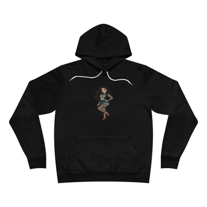 Unisex Hoodie, Medium Weight With Sexy & Savage Tattooed Woman Printify