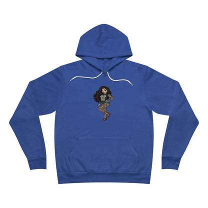 Unisex Hoodie, Medium Weight With Sexy & Savage Tattooed Woman Printify