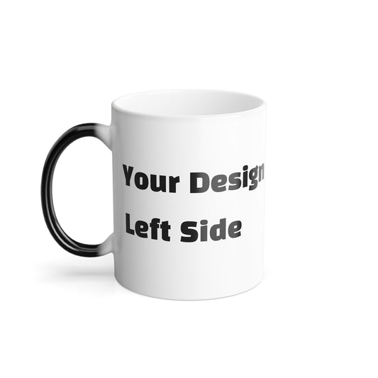 TikTok Inspired Hot Girl Baddie, Customized Color Morphing Mug, Unique Personalized Gift For a Baddie