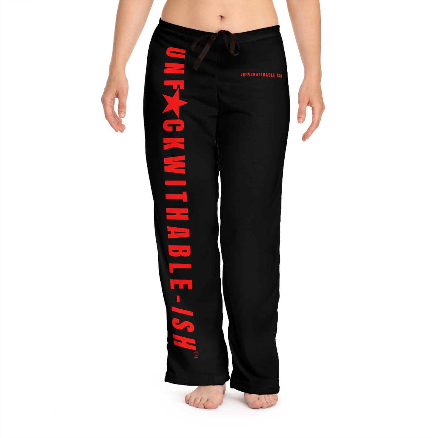 UNF★CKWITHABLE-ISH™ Women’s Pajama Pants, All Black