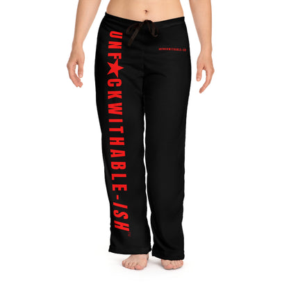 UNF★CKWITHABLE-ISH™ Women’s Pajama Pants, All Black