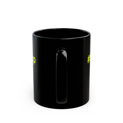 Taza negra inspirada en TikTok