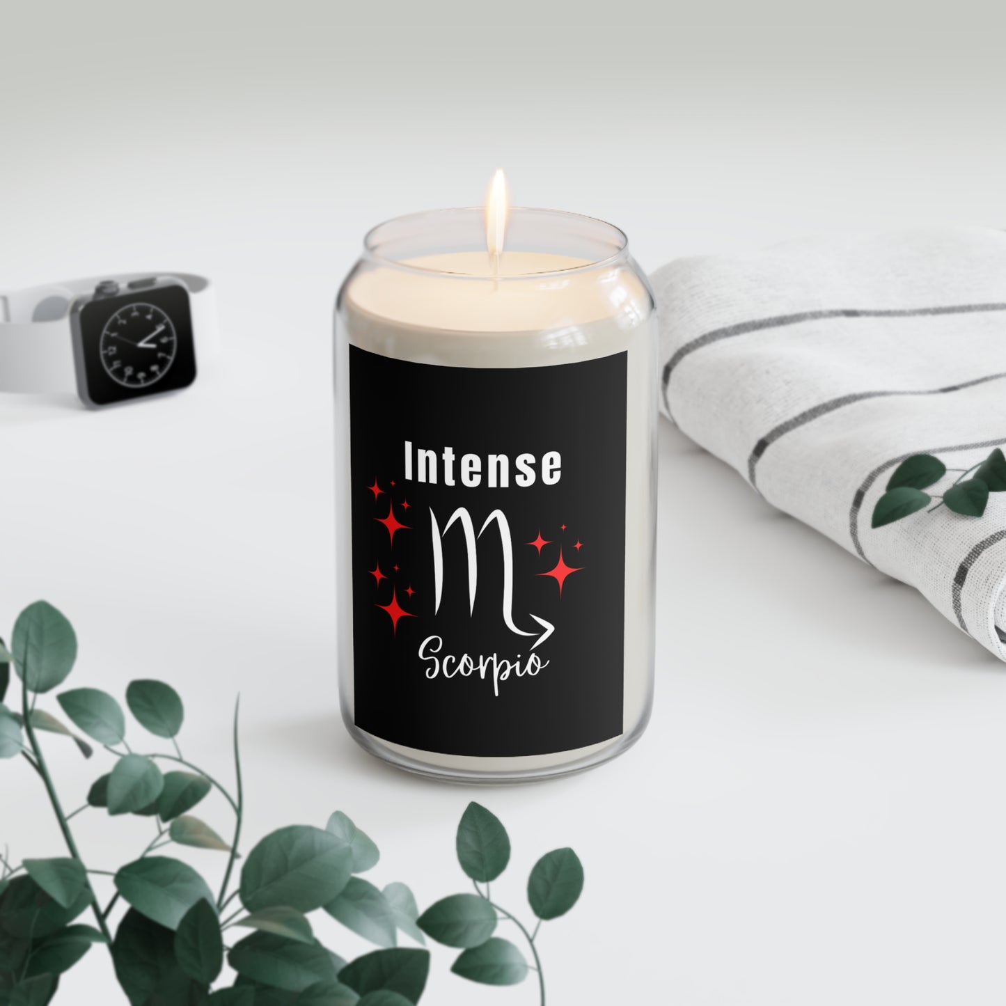 Intense Scorpio Scented Candle - 13.75oz Zodiac Home Decor