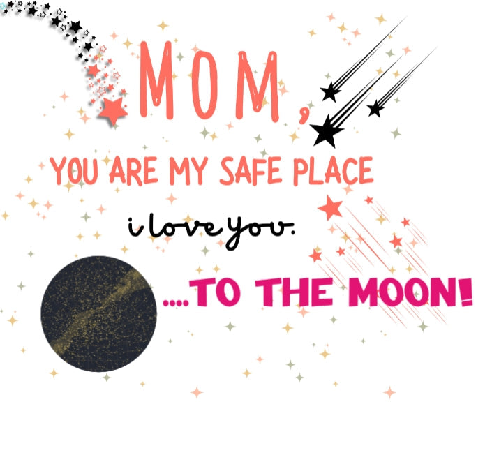 The Bean Grind™ Custom Wax Scented Candle - For Mom, Child's Birth Sphere, Coconut Apricot 4oz, 9oz