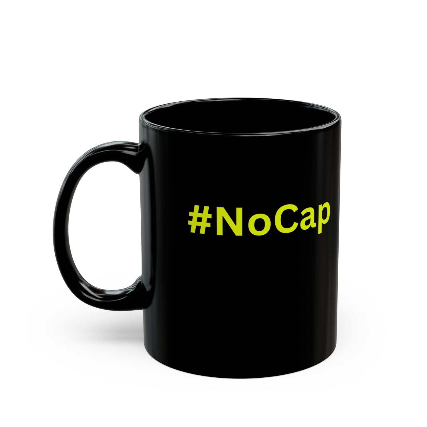 Taza negra inspirada en TikTok
