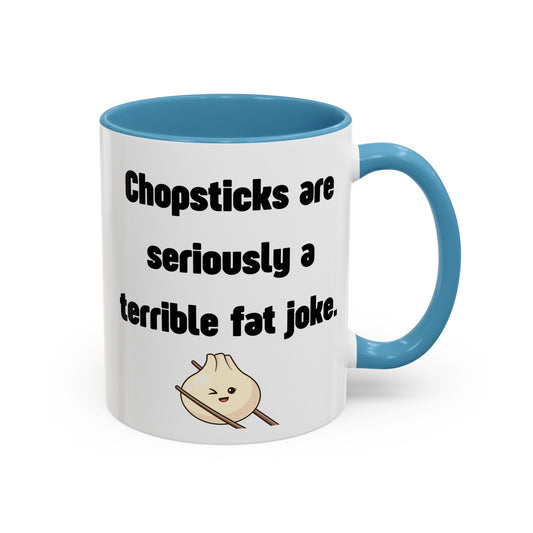 Von TikTok inspirierte Tasse mit buntem Akzent
