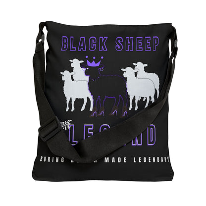 The Legend Black Sheep Adjustable Tote Bag