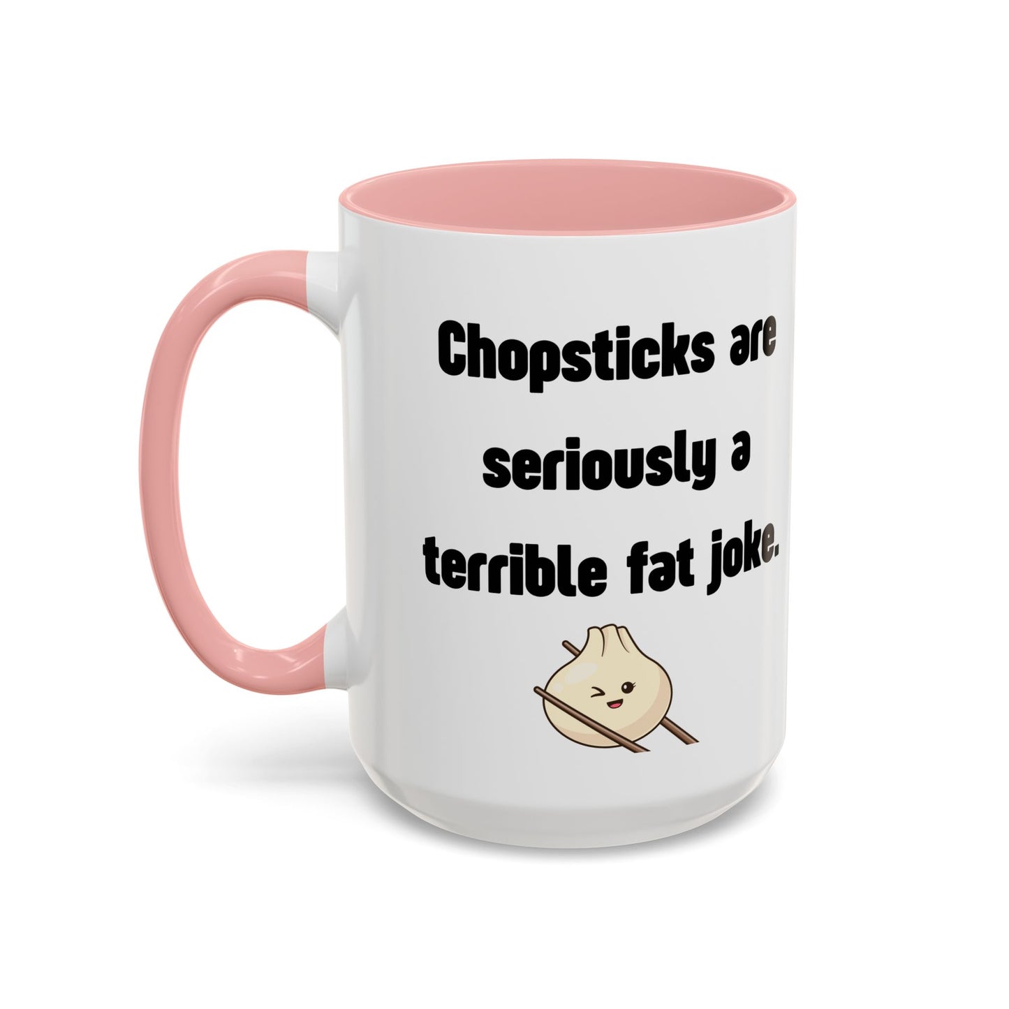 Von TikTok inspirierte Tasse mit buntem Akzent