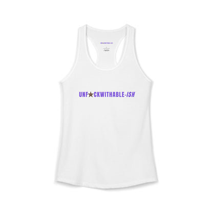 UNF★CKWITHABLE-ISH™ Women's Racerback Tank, 3 Colors Leopard Star