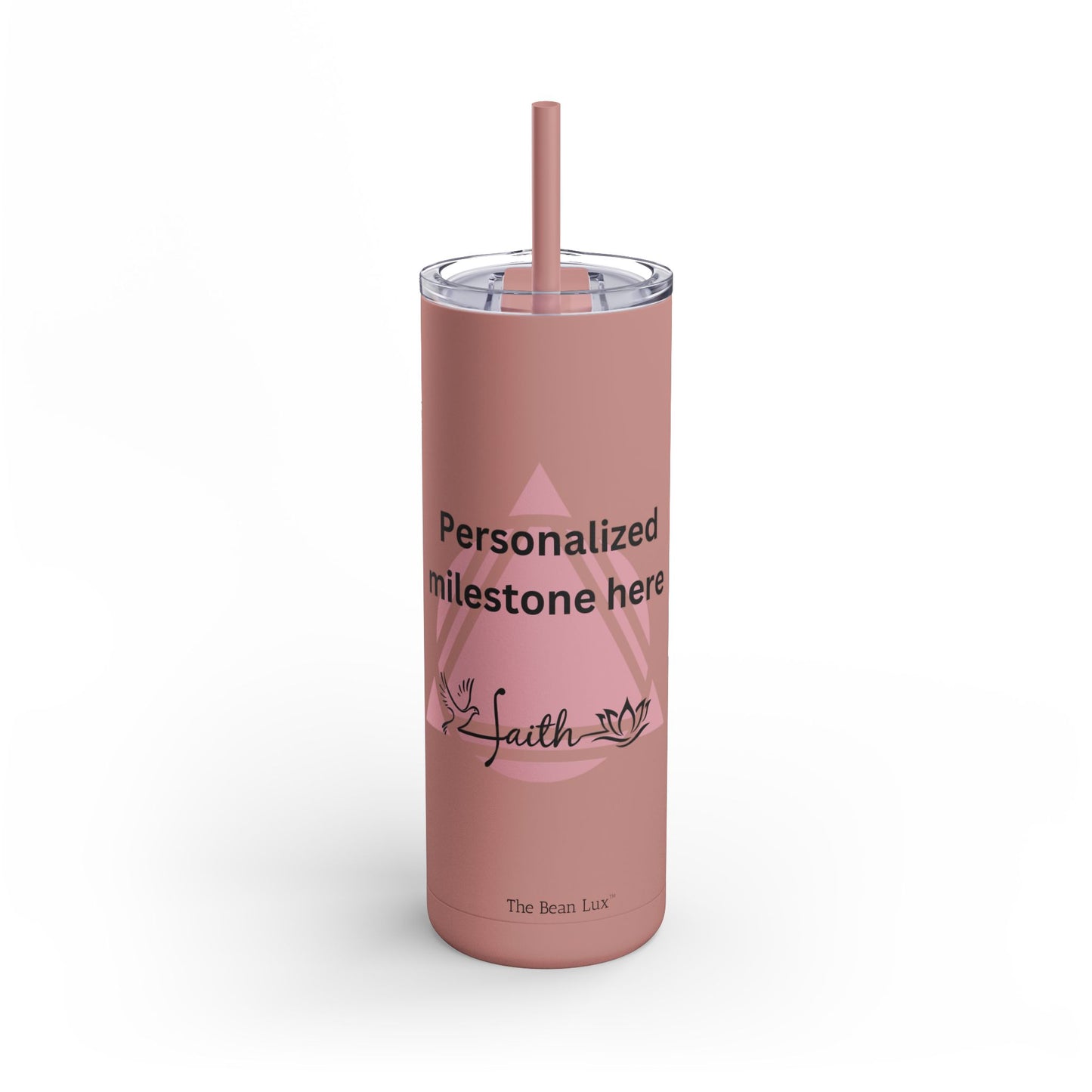 The Bean Lux™ Personalized Premium Tumbler 20oz, Milestone-Sobriety