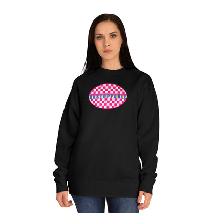 Unisex 90's Vibe Streetwear Graphic Crew Sweatshirt, 4 Colors