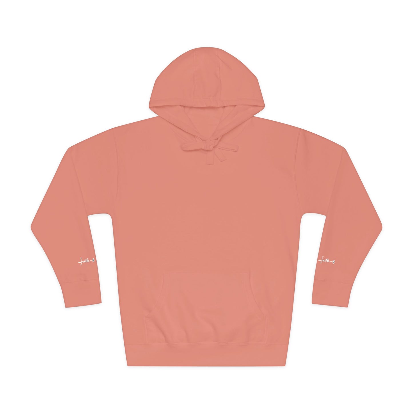 Minimalist Unisex Fleece Hoodie -Faith