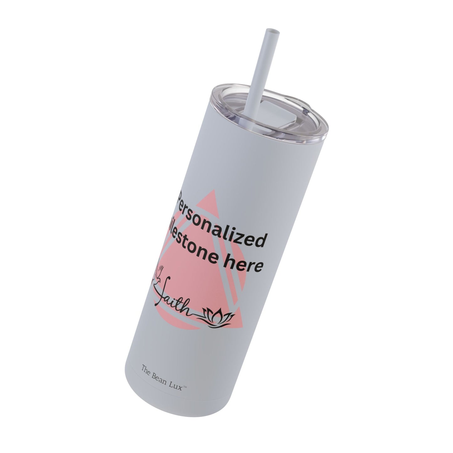 The Bean Lux™ Personalized Premium Tumbler 20oz, Milestone-Sobriety