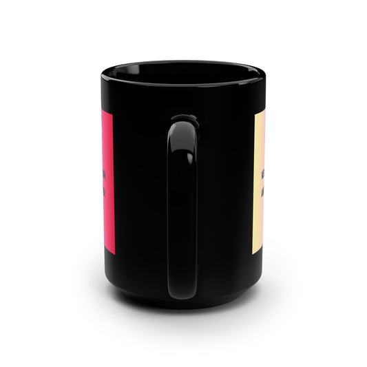 Inspirational Black Mug, Boss Vibes