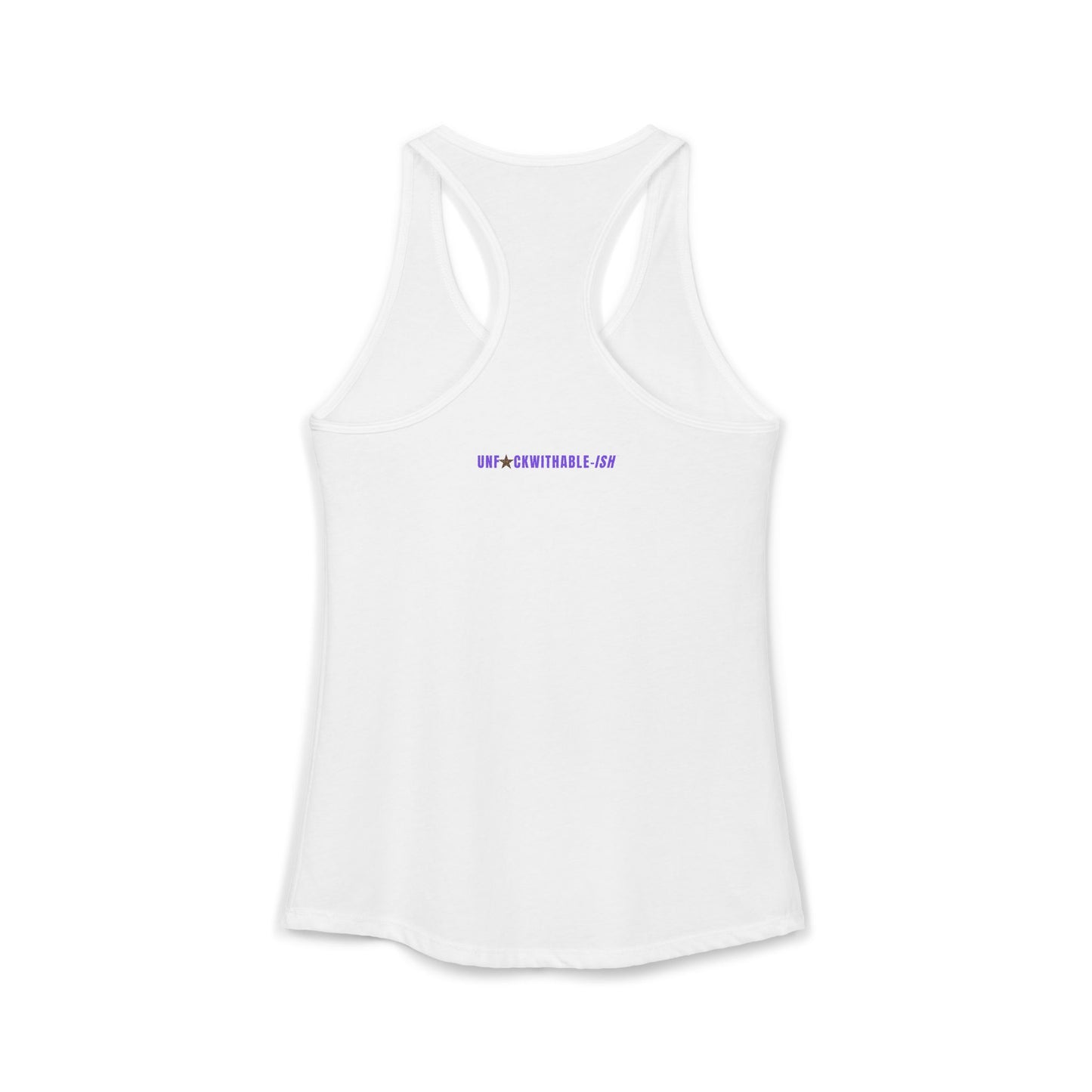 UNF★CKWITHABLE-ISH™ Women's Racerback Tank, 3 Colors Leopard Star
