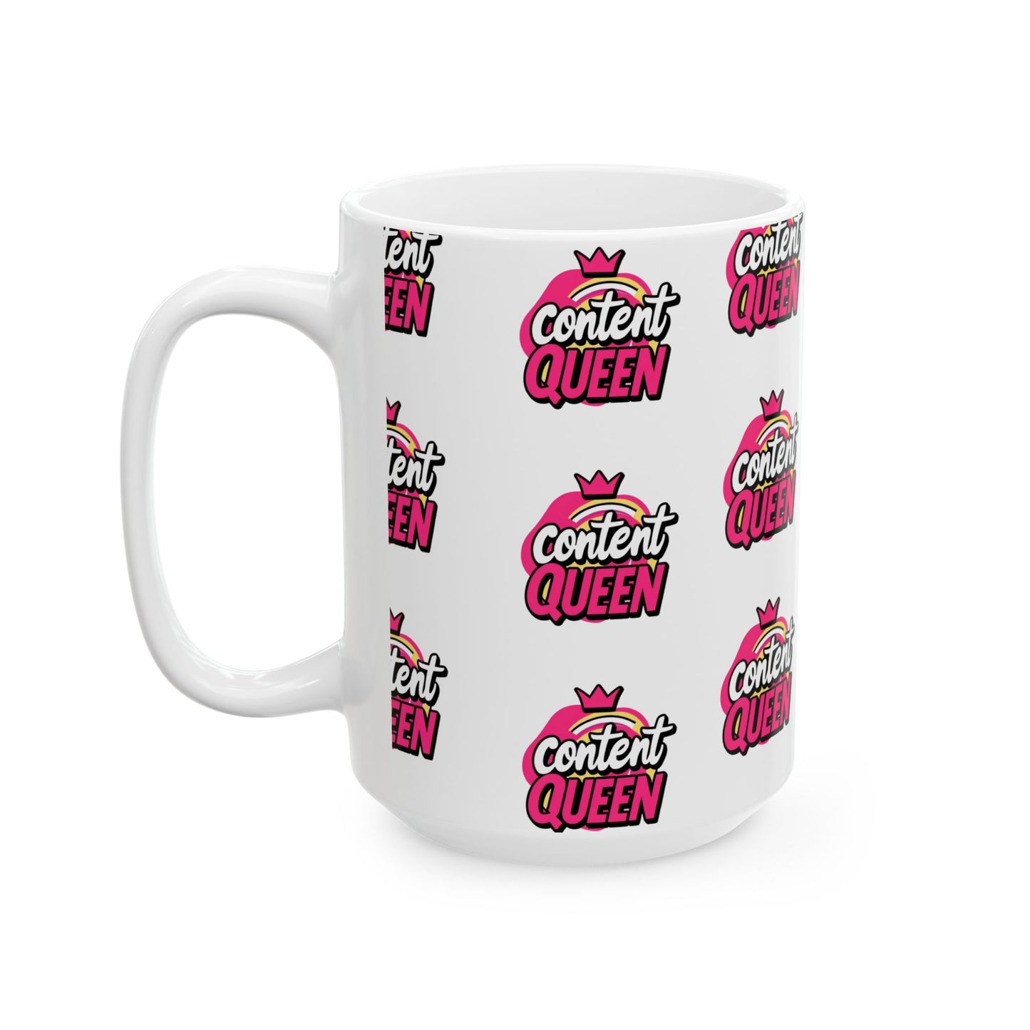 Keramiktasse mit TikTok-Motiv