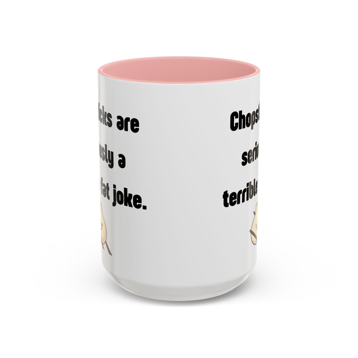 Von TikTok inspirierte Tasse mit buntem Akzent