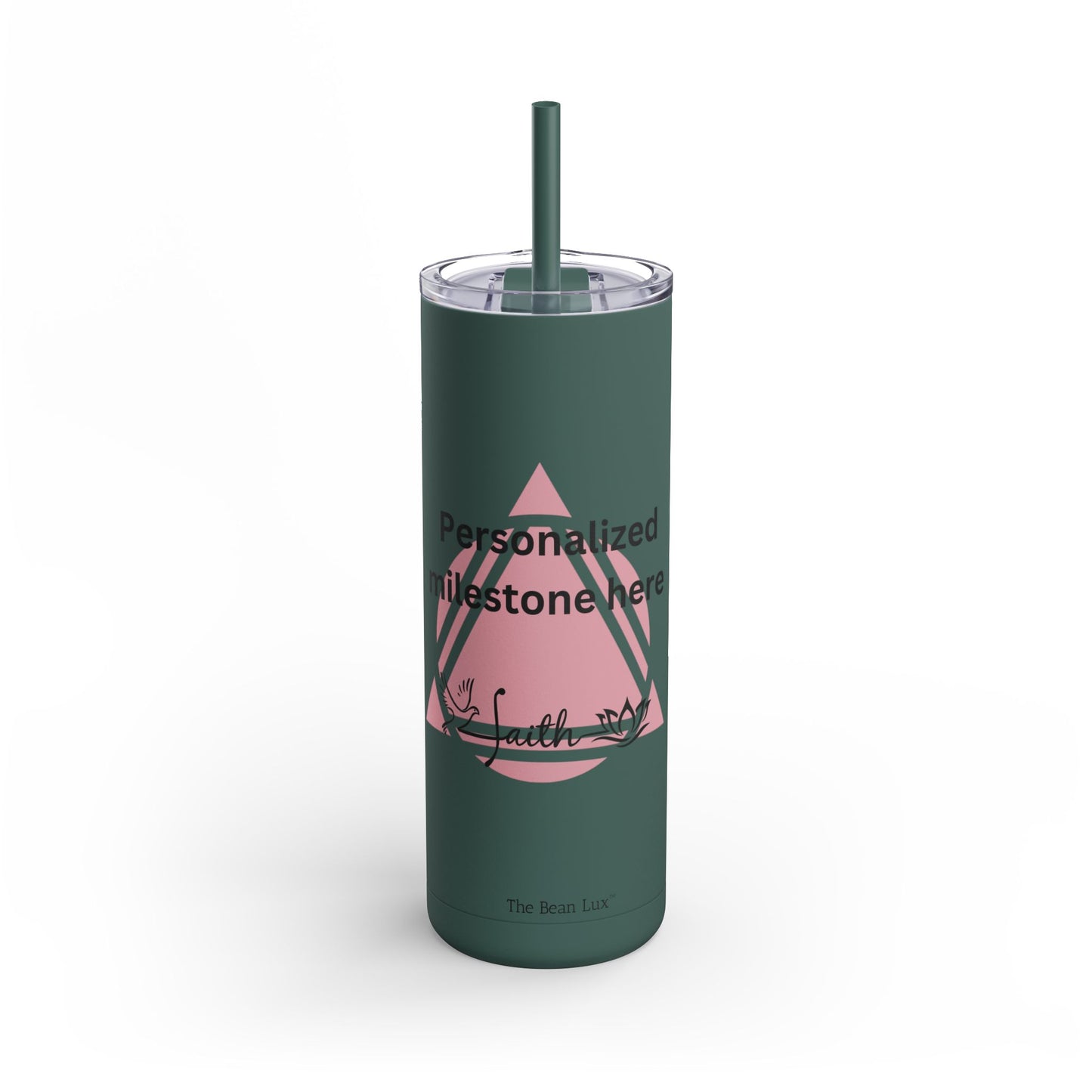 The Bean Lux™ Personalized Premium Tumbler 20oz, Milestone-Sobriety