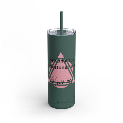 The Bean Lux™ Personalized Premium Tumbler 20oz, Milestone-Sobriety