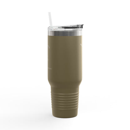 The Bean Lux™ Premium Insulated Travel Mug 40oz, "Faith"- 5 Colors