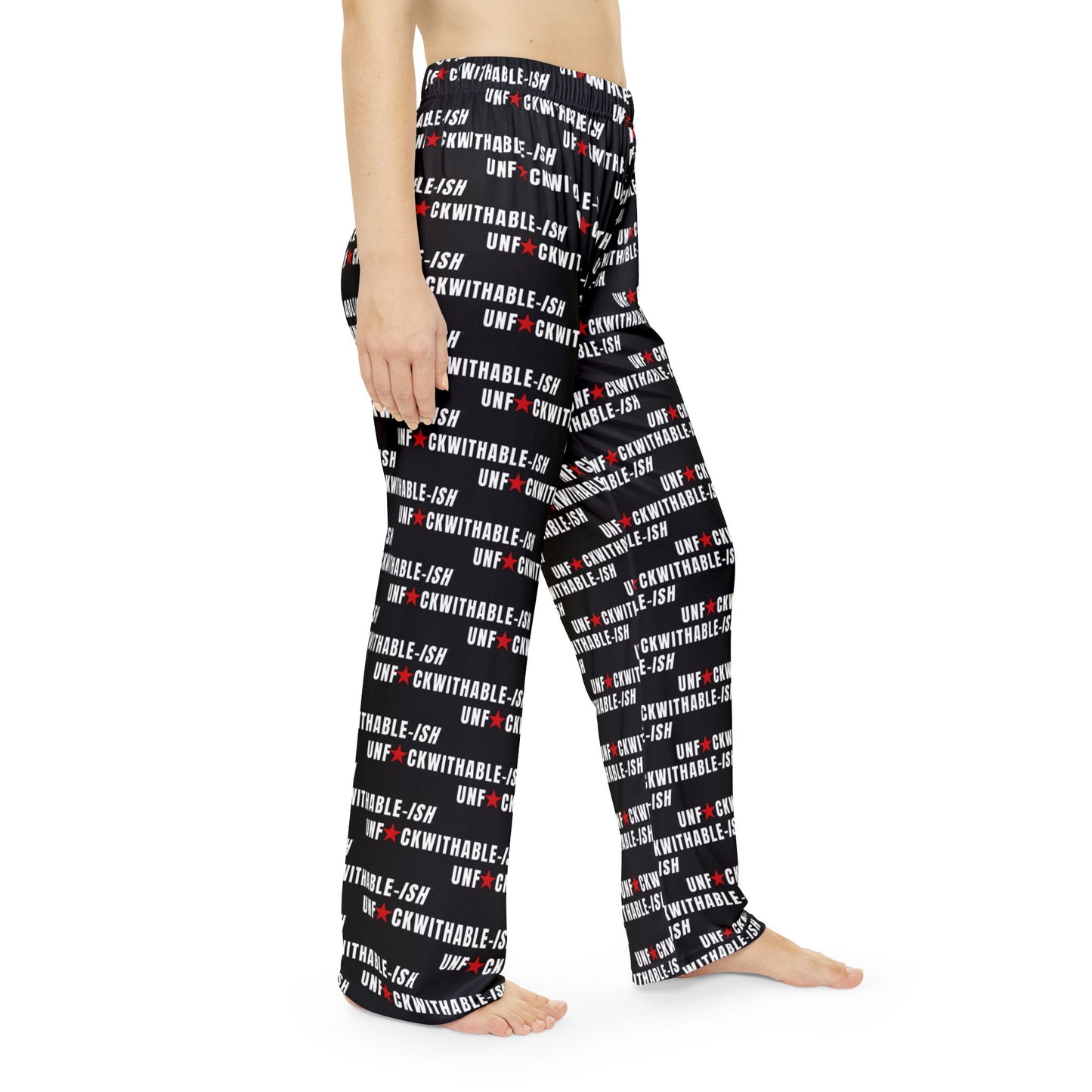 UNF★CKWITHABLE-ISH Streetwear Style Lounge Pants Women, Black
