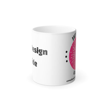 TikTok Inspired Hot Girl Baddie, Customized Color Morphing Mug, Unique Personalized Gift For a Baddie