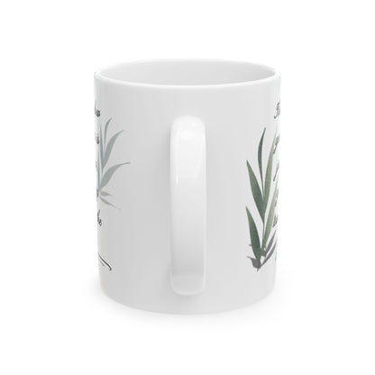Inspirational Ceramic Mug, Your Shadow
