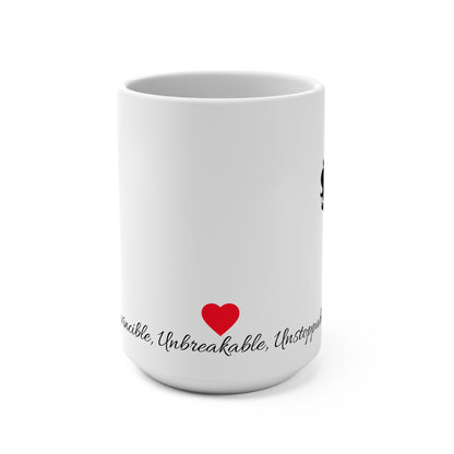 Inspirational Skarlitt Mug, -Tattooed Sexy Bitch - Unstoppable