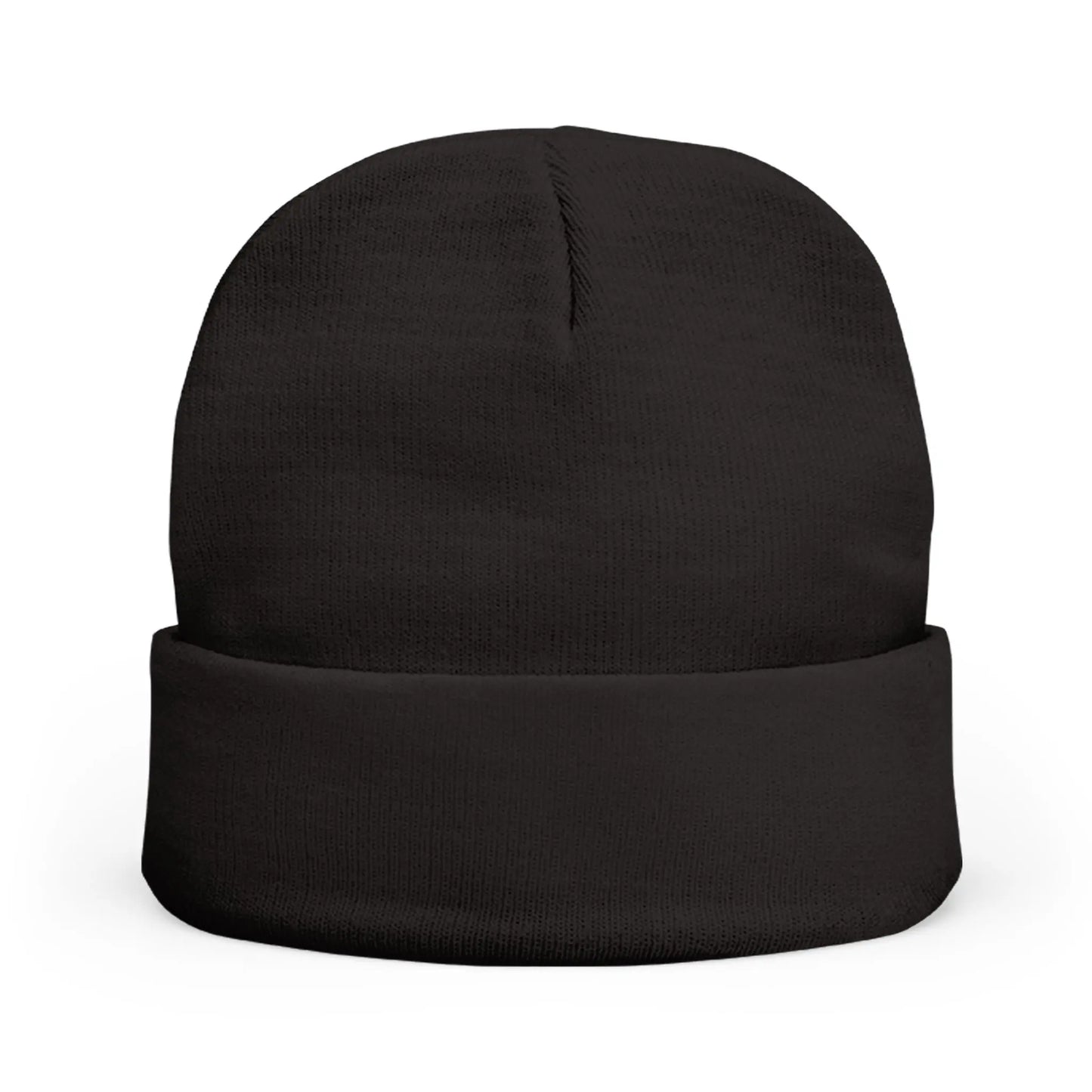 UNF★CKWITHABLE-ISH Embroidered Beanie, Black + Purple Printify