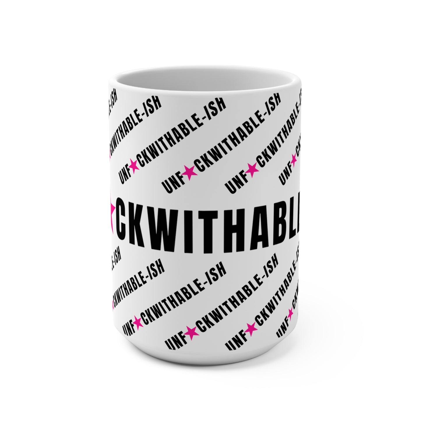 UNF★CKWITHABLE-ISH Streetwear Style Glossy Mug