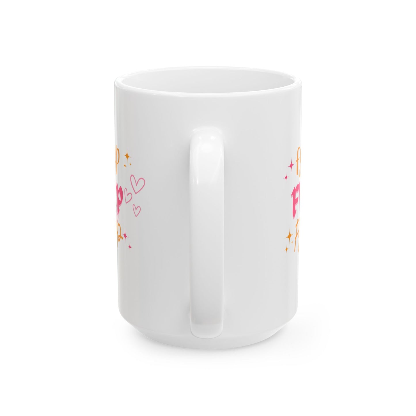 Keramiktasse mit TikTok-Motiv