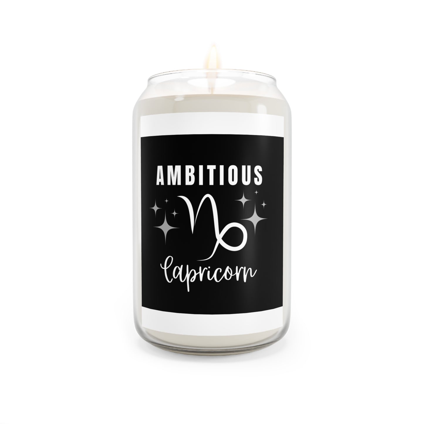 Capricorn Ambitious Scented Candle - 13.75oz Zodiac Gift for Astrology Lovers