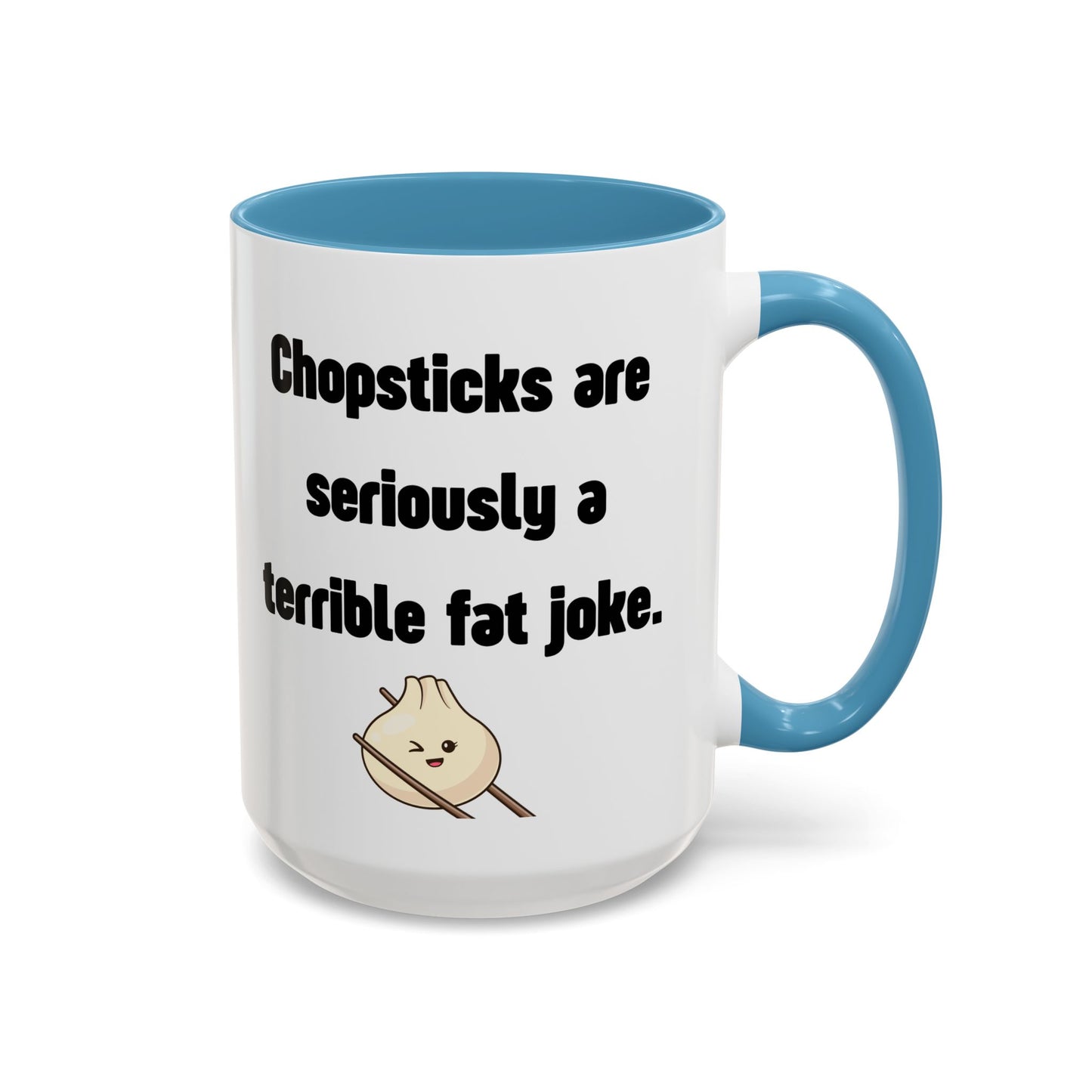 Von TikTok inspirierte Tasse mit buntem Akzent