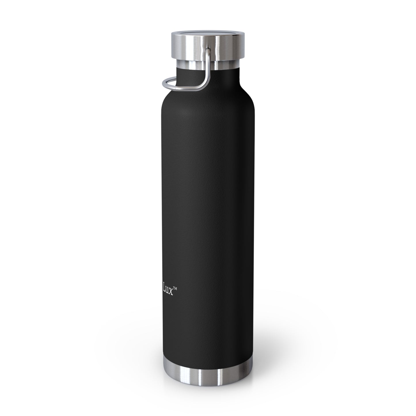 The Bean Lux™ Premium Water Bottle, Copper Vacuum Insulated 22oz - Stylish + Functional, 3 Colors