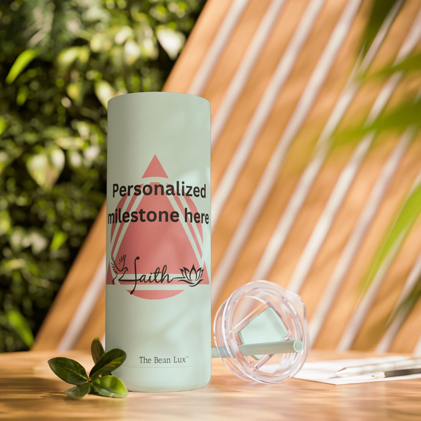 The Bean Lux™ Personalized Premium Tumbler 20oz, Milestone-Sobriety