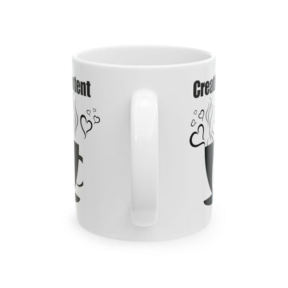 TikTok Inspired Mug, Creating Content 24/7